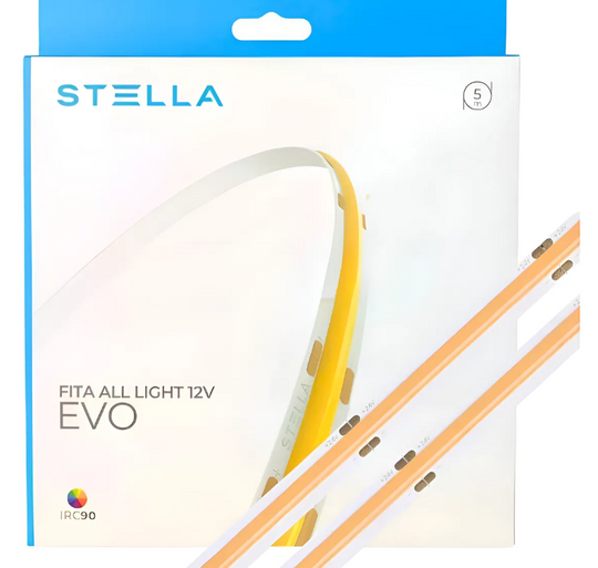 Fita de LED Stella All Light Evo 7W/m 500lm 12V IP65 3000K - 5 metros