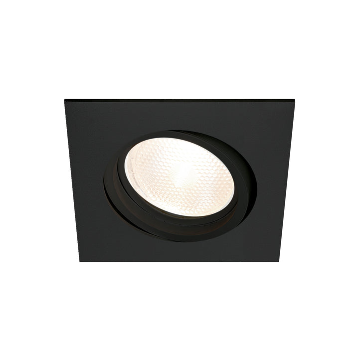 EMBUTIDO LISSE II 1 PAR30 75W 160X160X130MM PRETO TOTAL