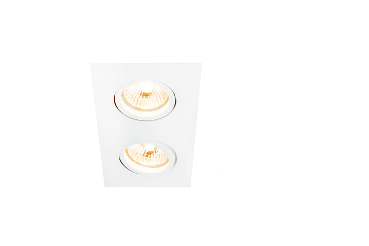EMBUTIDO LISSE II 2 PAR30 75W 310X160X130MM BRANCO TOTAL
