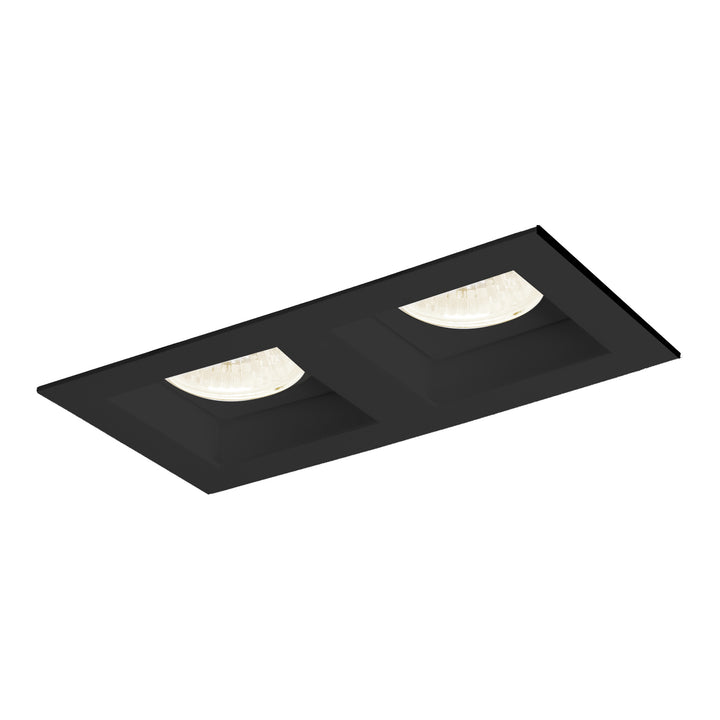EMBUTIDO FLAT 2 AR70 LED 110X210X85MM PRETO TOTAL