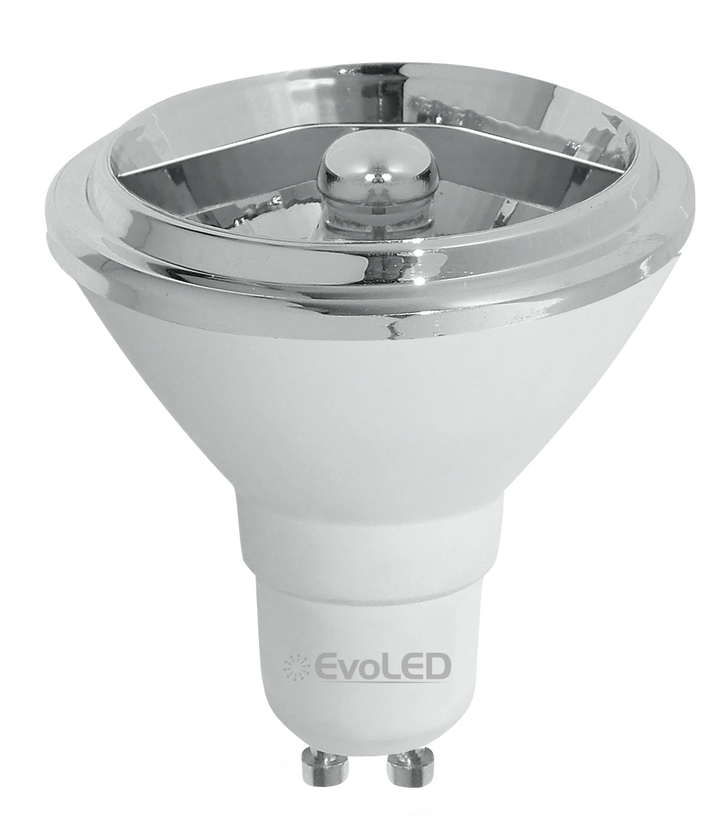 LÂMPADA LED AR70 GU10 EVOLED 5W DIMERIZÁVEL 2700K 24GRAUS
