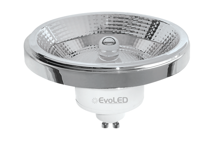 LÂMPADA LED COB AR111 GU10 EVOLED 12W DIMERIZÁVEL 2700K 12GRAUS