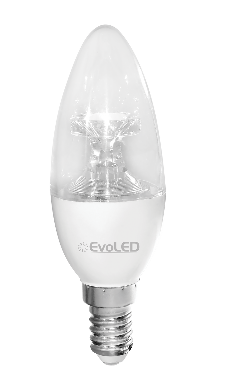 LÂMPADA LED VELA SMD E14 EVOLED 3W BIVOLT 2700K
