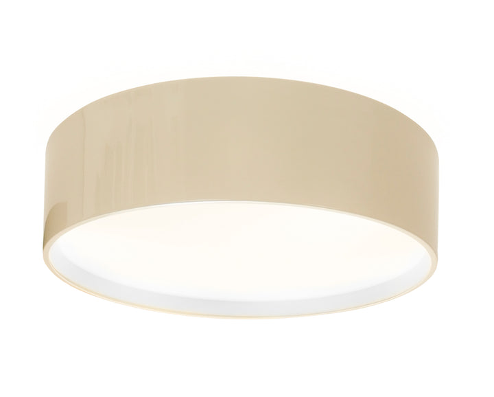 PLAFON CIRCLE 8 CFL 23W DIAMETRO 680X190MM NUDE BRILHO NUDE BRILHO